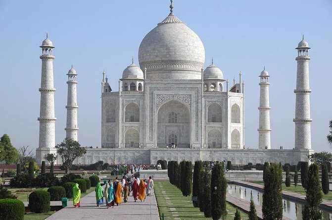 Agra Taj Mahal and Agra Fort Private Day Trip by Rail From Delhi
